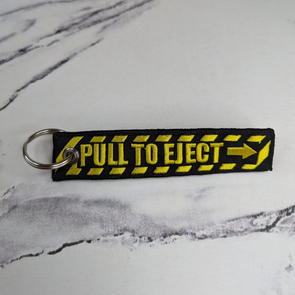Pull To Eject Keyring